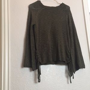 Forest Green Light Sweater
